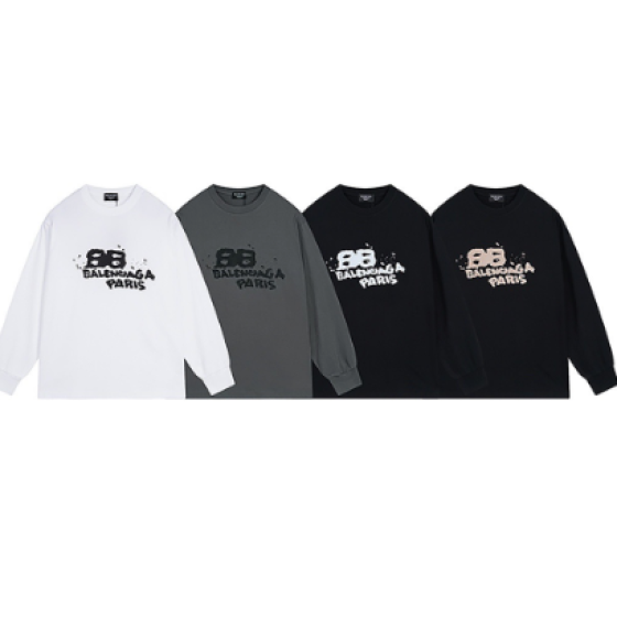 Balenciaga's new graffiti print long-sleeved shirt